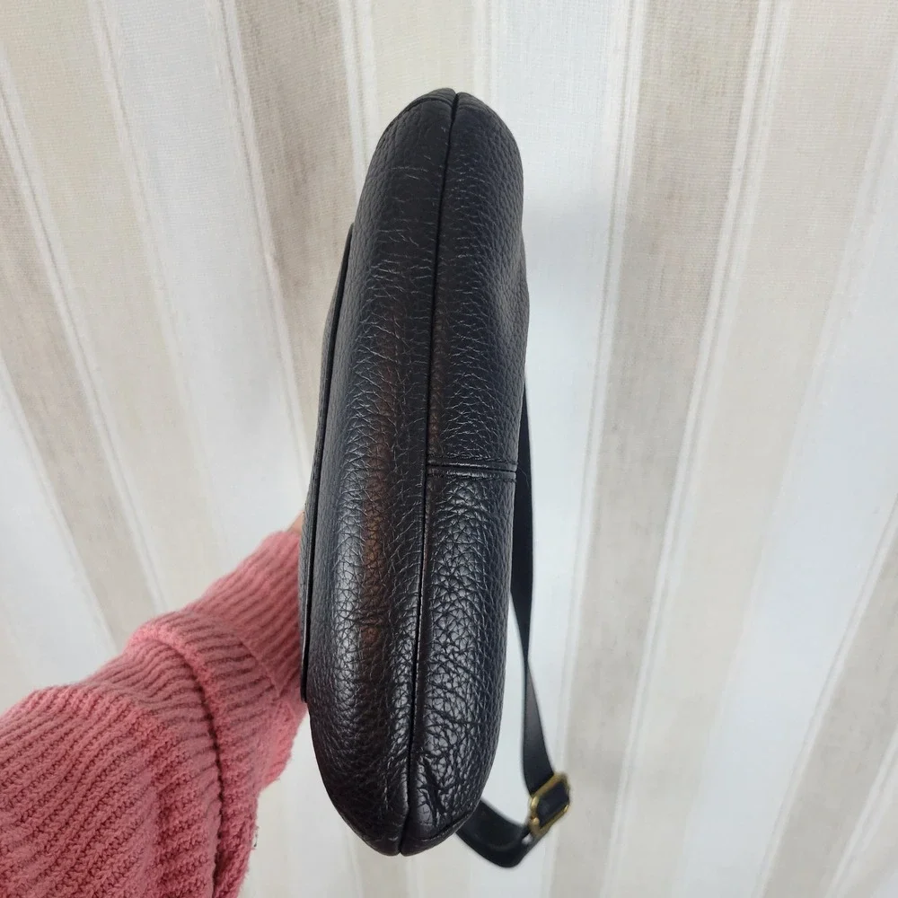 Vintage Fossil Leather Crossbody Bag and Matching Wallet Black - Picture 11 of 16